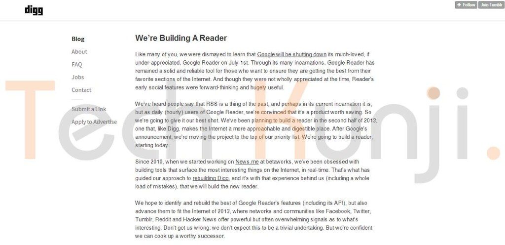 Google Reader Alternatives