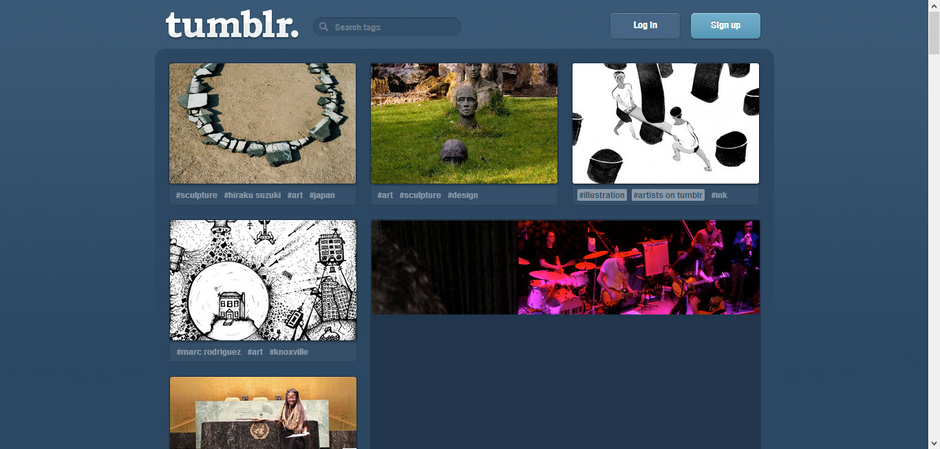 tumblr as a blogging platform