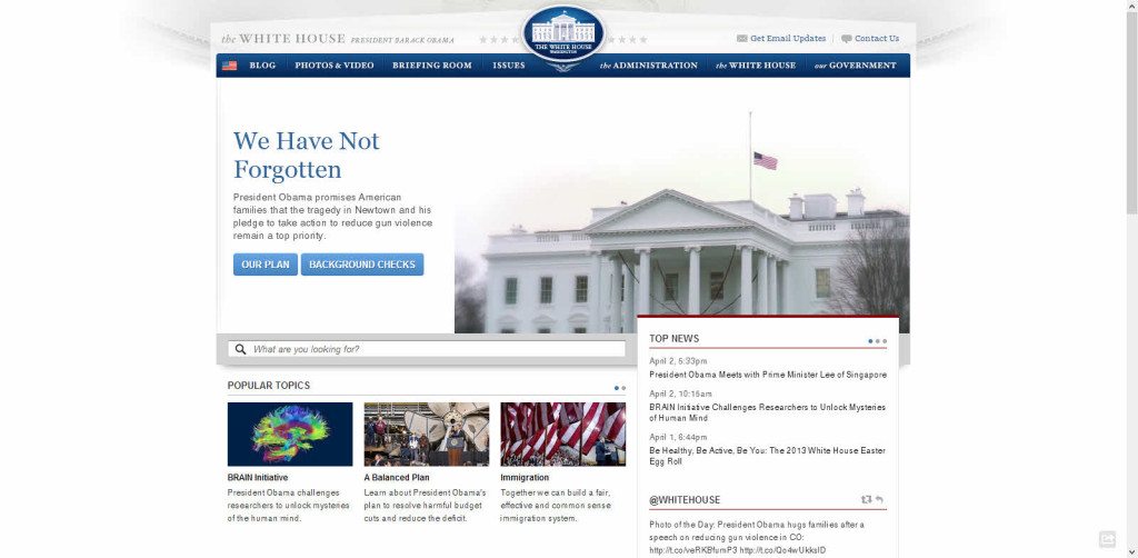 White House Website Platform Drupal